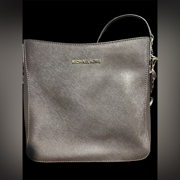 Michael Kors Messenger Bag Dark Brown - Picture 1 of 7